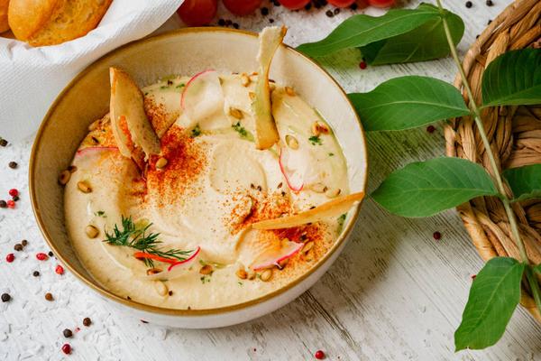 CREMA DE HUMUS CU TRUFE NEGRE